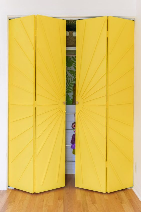 bi-fold closet door ideas 