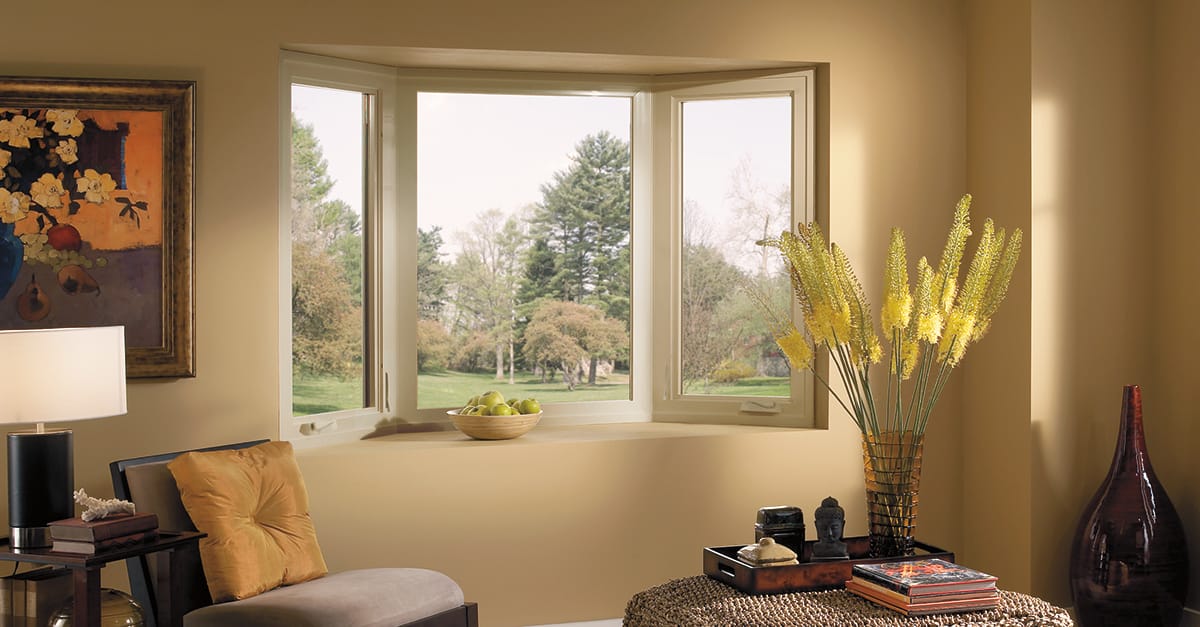 standard bedroom window size- Bay Window