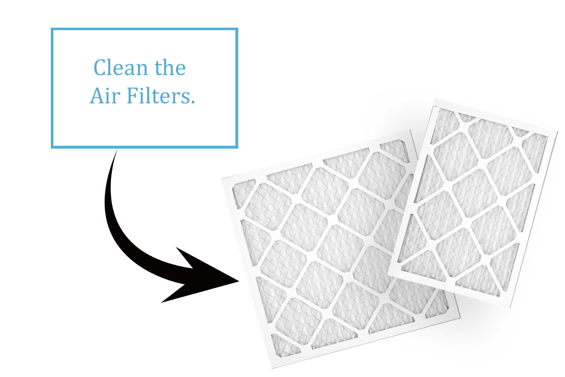 Clean the Ecobee Air filters
